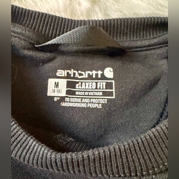 Carhartt Women’s Black Crewneck Sweatshirt - Picture 4 of 8